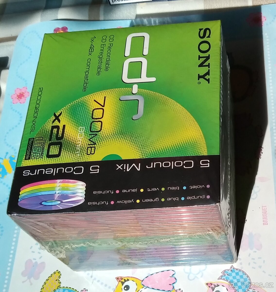 CD-R prázdné nové barevné - 2