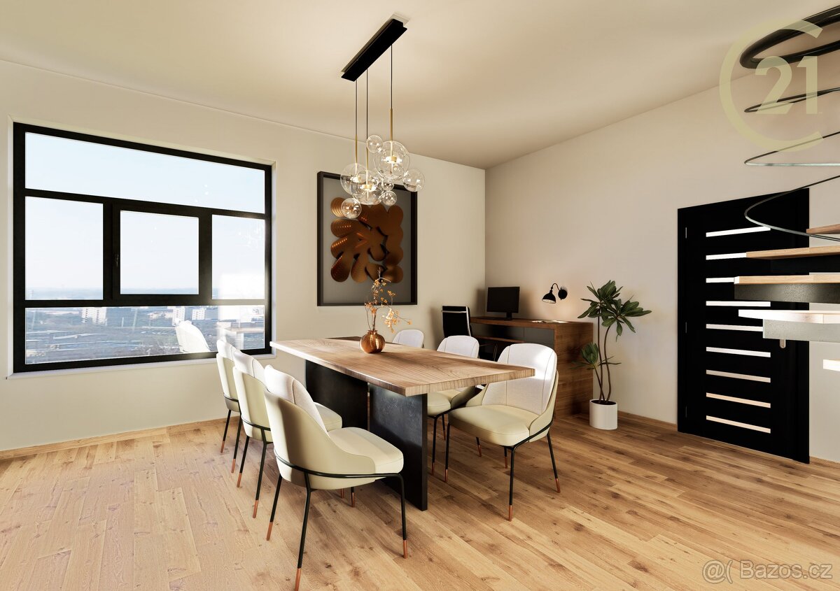 Mezonetový byt 3+kk s výhledem na Brno, novostavba - 2