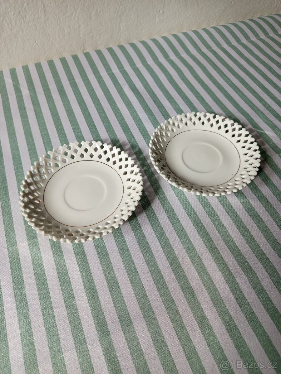 Porcelán – dekorační talíře - 2