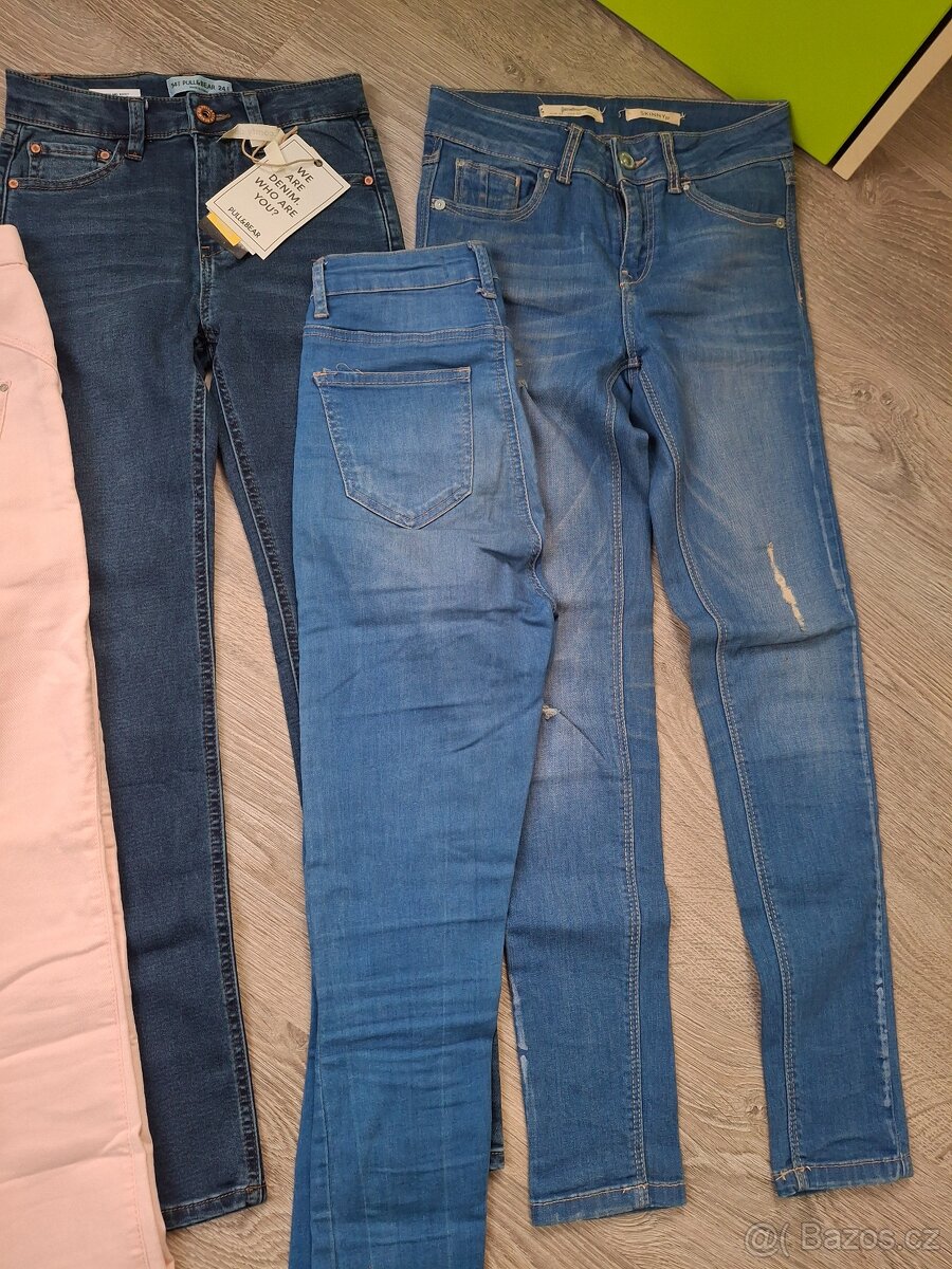 Dámské kalhoty skinny vel.34 - 2