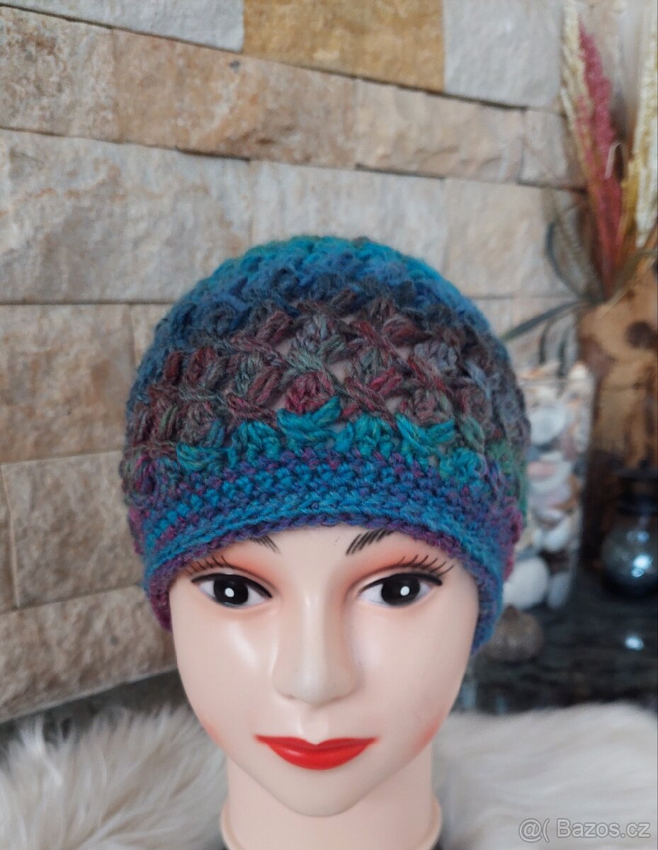 Čepice se vzorem - 2