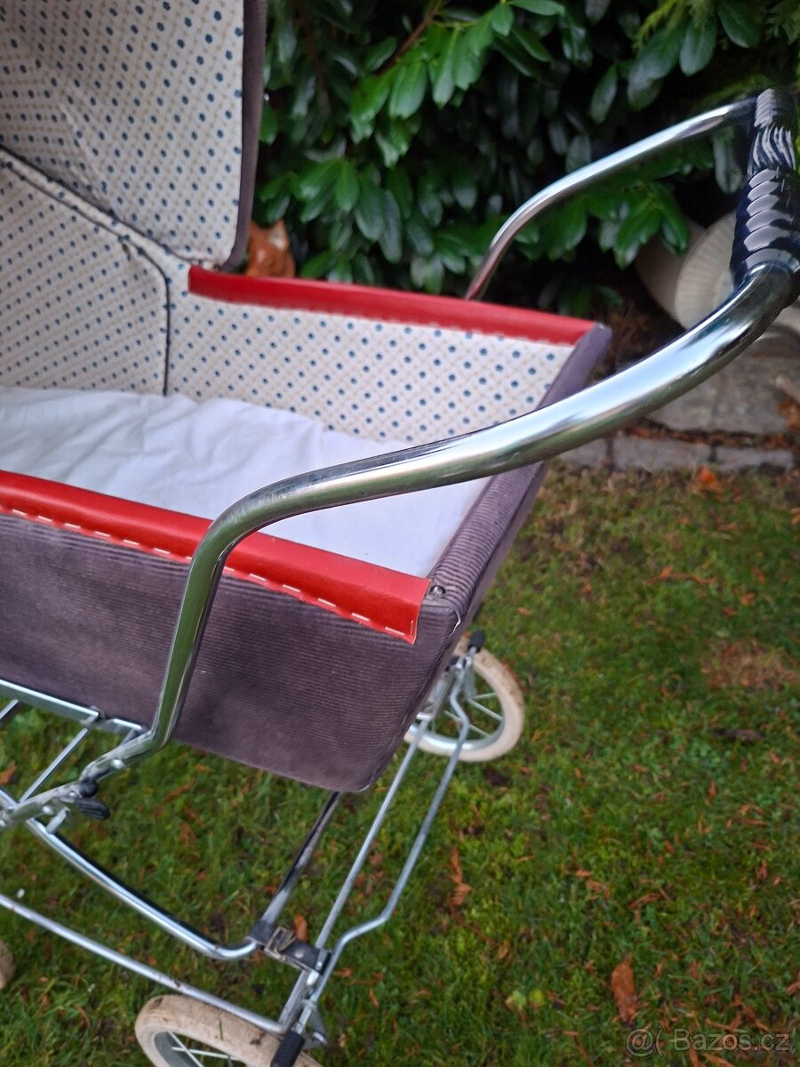 Retro kočárek pro miminko Gesslein č. 2 - 2
