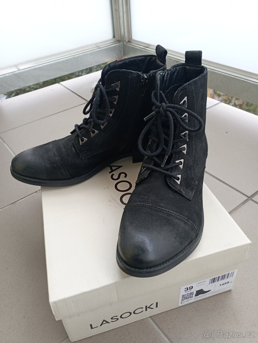 Dámské kotníkové kožené - 2