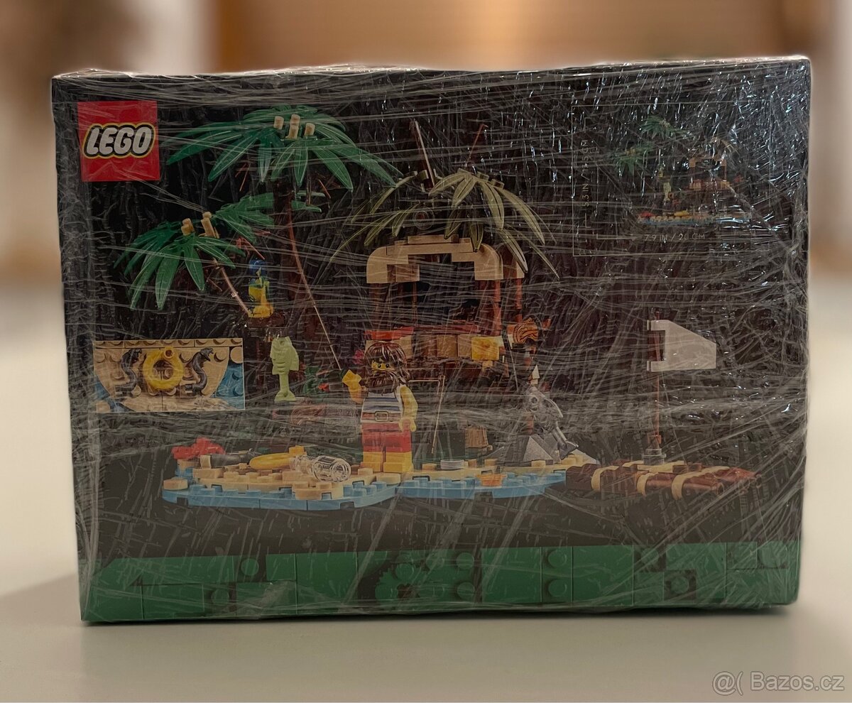 Nové LEGO Ideas 40566 Ray the Castaway (Trosečník Ray) GWP - 2