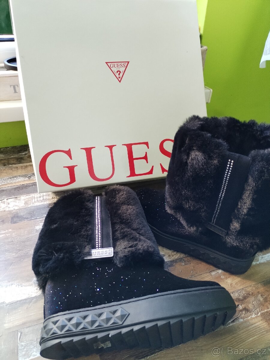 Dámské zimní boty válenky Guess - 2