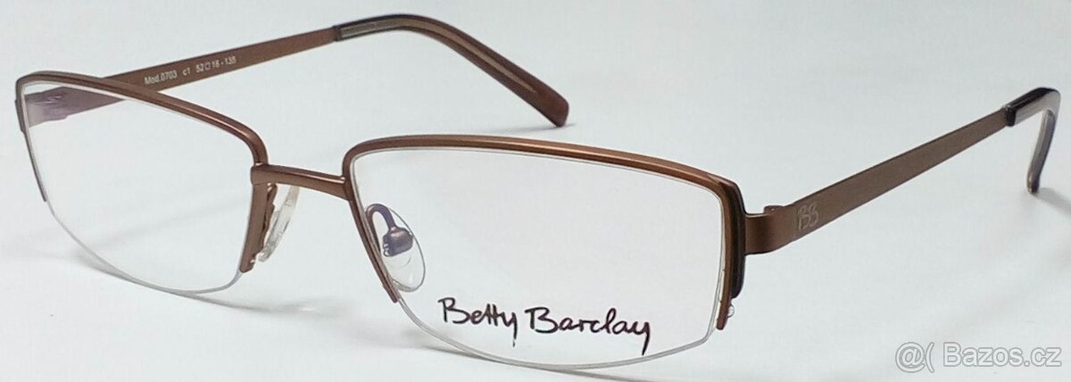 brýle / poloobruba dámské BETTY BARCLAY 0703 C1 52-16-135 mm - 2