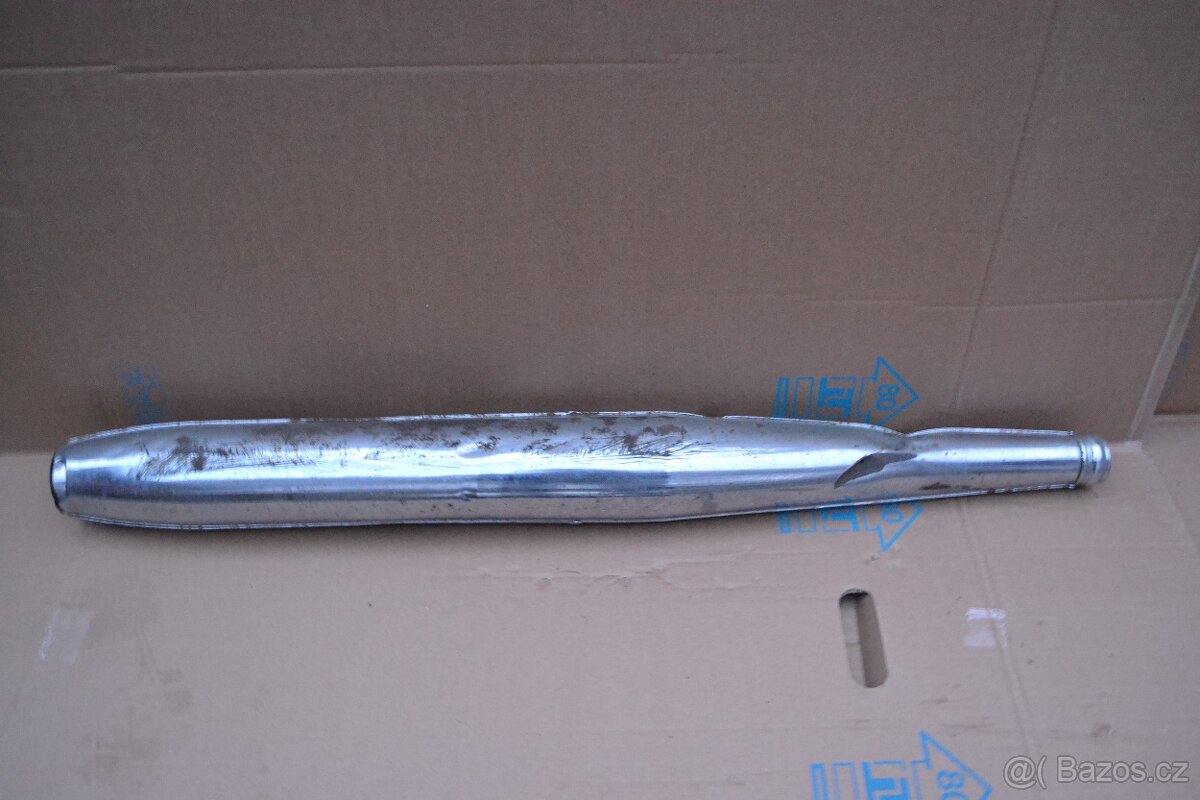 JAWA 350/634 - první model, Výfuk. - 2