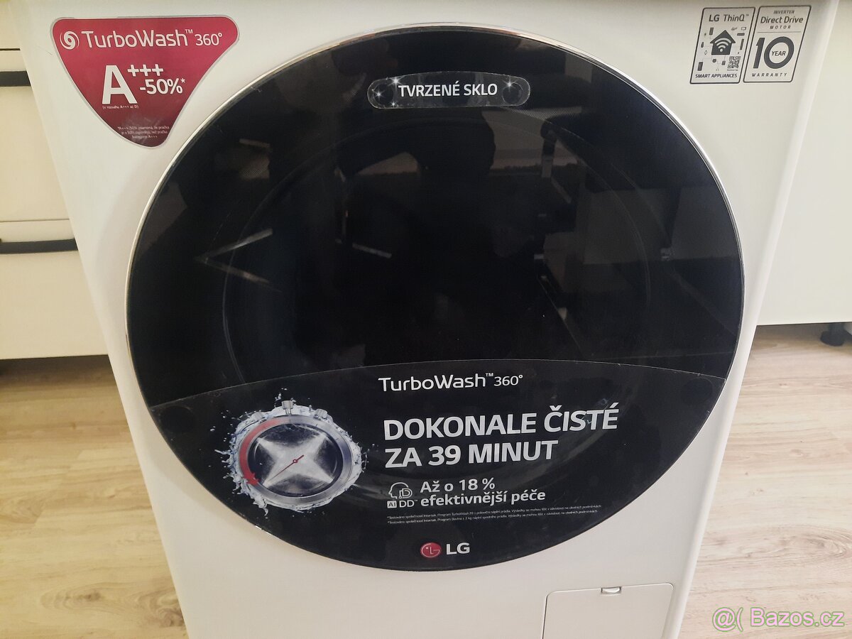 Pracka LG na 10,5kg---mohu dovézt - 2