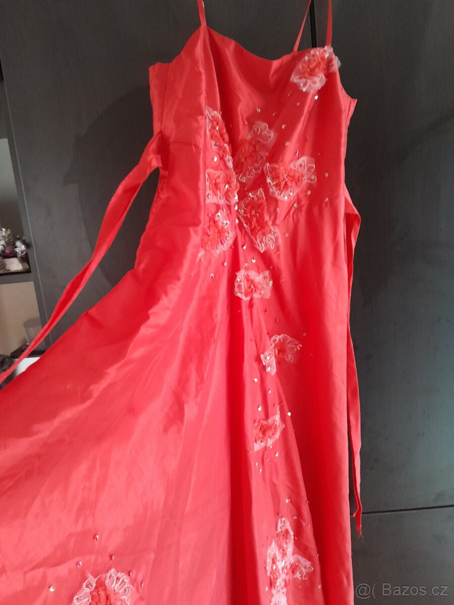 Plesové šaty červené - 2