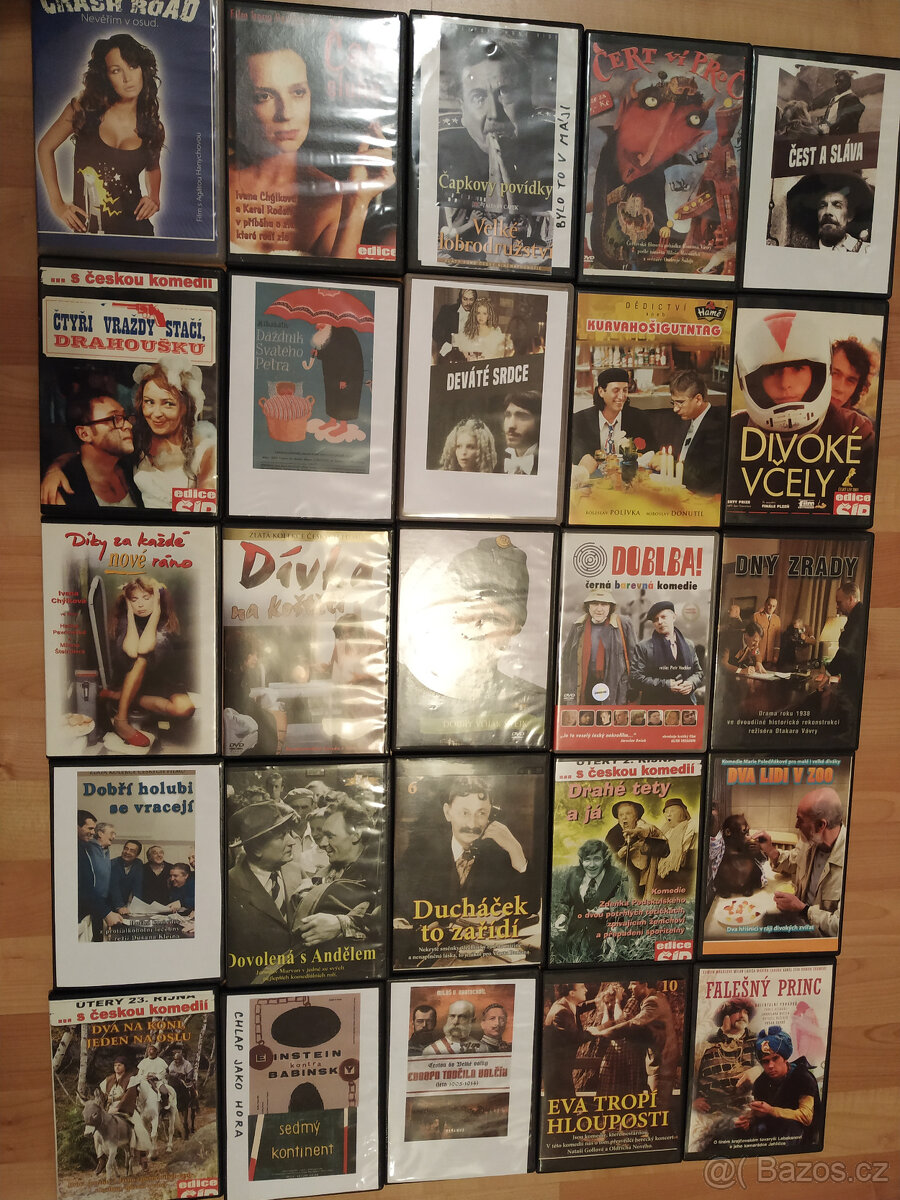 České filmy na DVD - 2