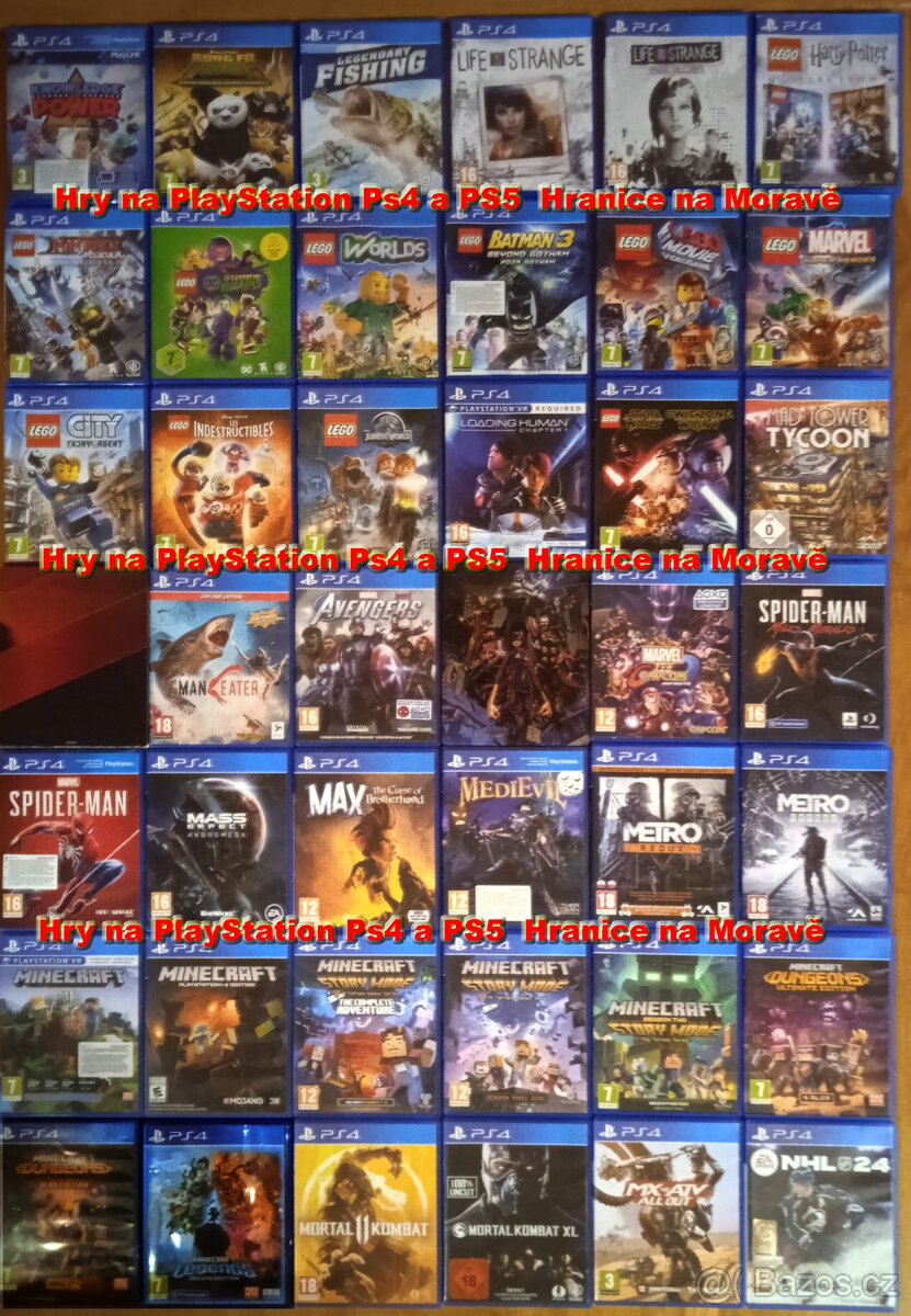 Hry na Playstation PS4 a PS5 - 2.část. Na SMS nereaguji - 2