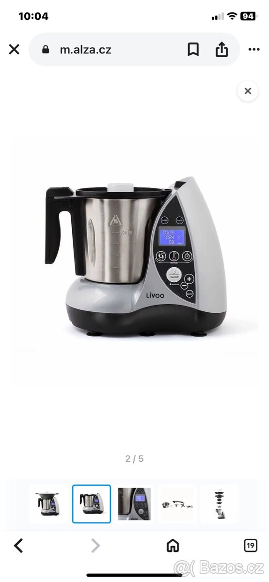 Kuchyňský robot Livoo DOP142G - 2