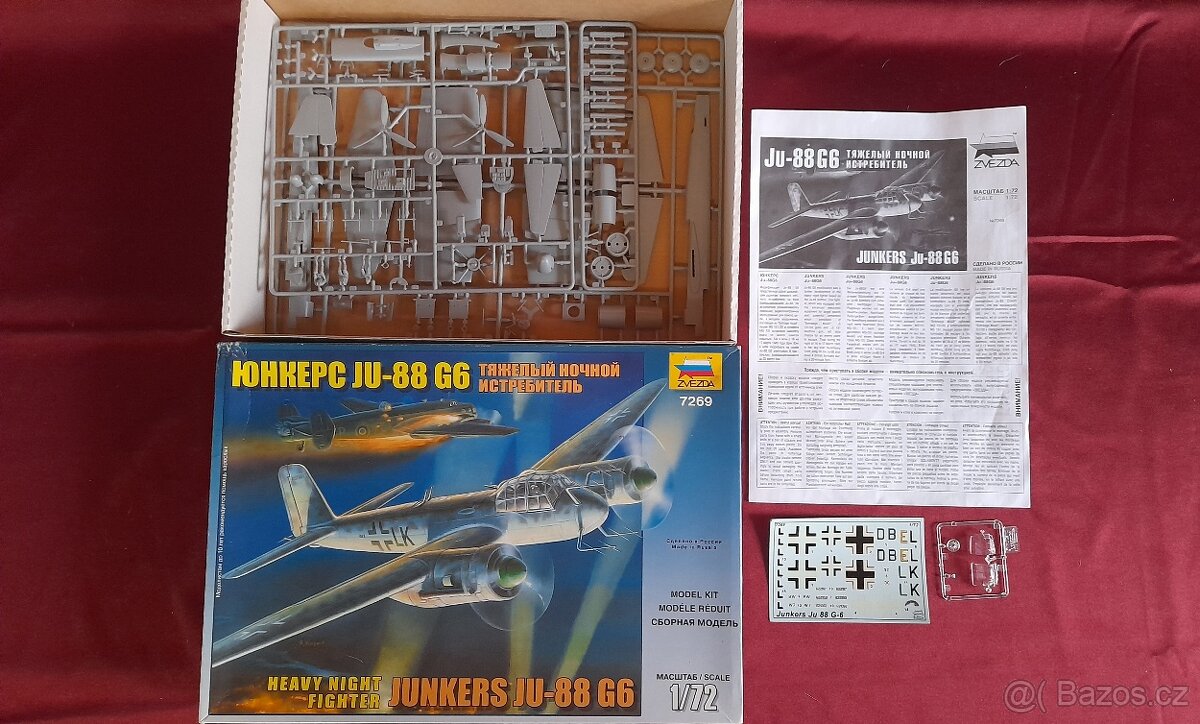 Model letadla: Junkers JU-88 G6 - 2