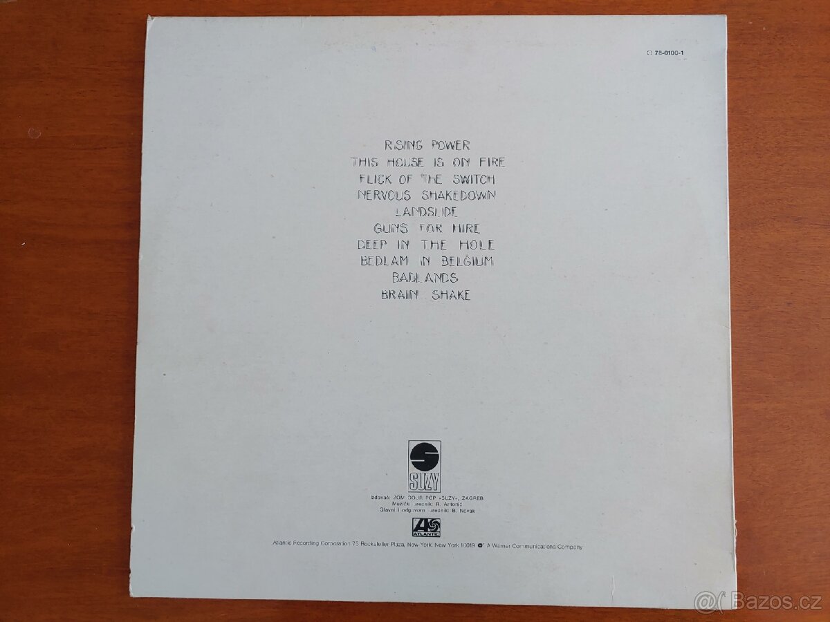 Vinyl LP světových rockových kapel - 2