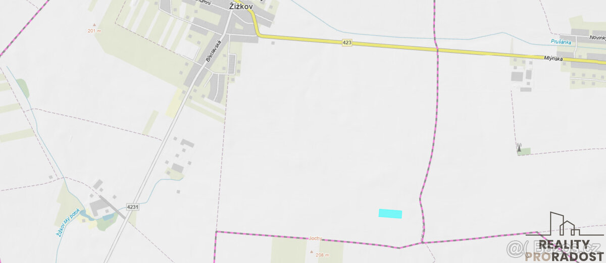 Prodej pole - Moravský Žižkov - 2