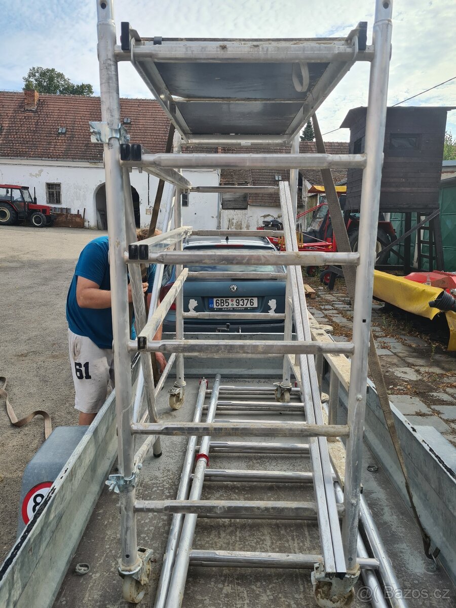 Lešení KRAUSE ClimTec Pracovní výška 5m. - 2