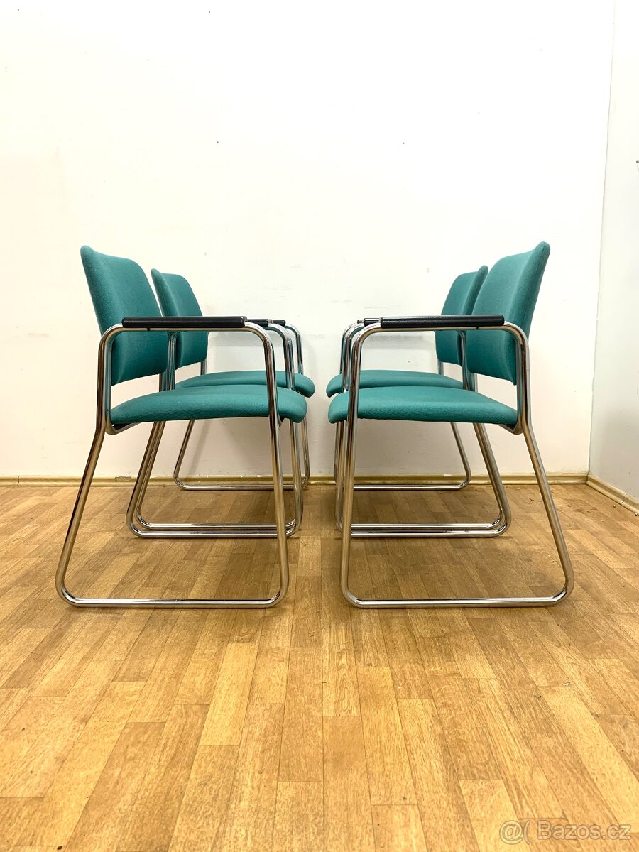 Retro židle s područkami 70. léta - 2