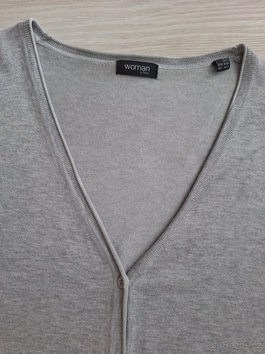 dámský propínací svetřík - 2