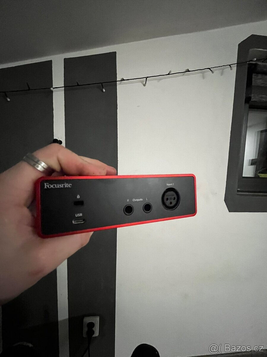 Focusrite Scarlett Solo Studio+mix.pult+akustický panel - 2