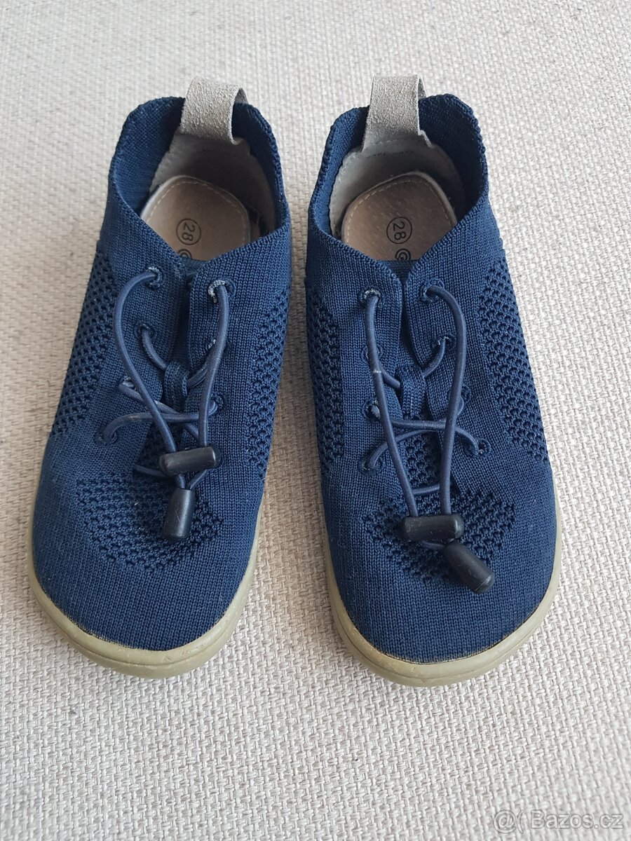 Plátěné barefoot tenisky, vel.28 - 2
