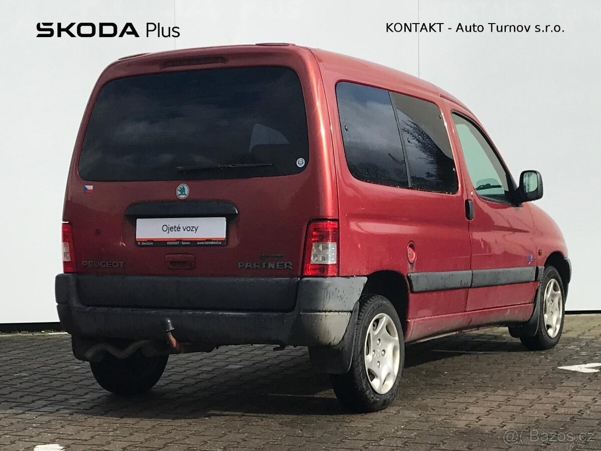 PEUGEOT PARTNER 1,9D EKO UHRAZENO - 2