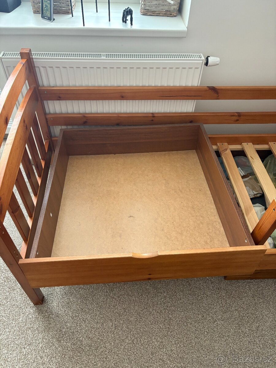 Dětská postel s úložným prostorem 180x80 - 2