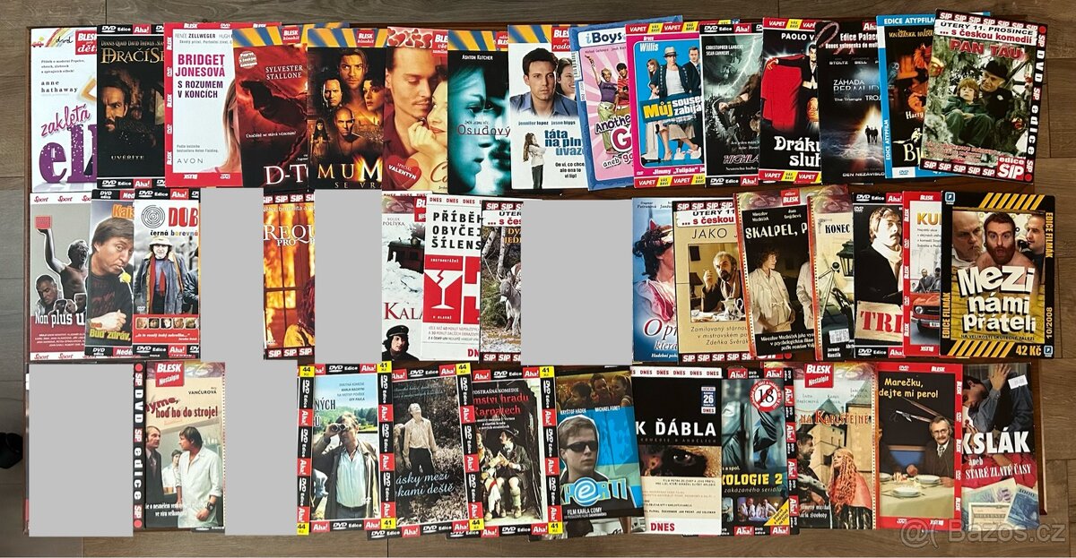 Filmy na DVD a CD nové nehrané - 2