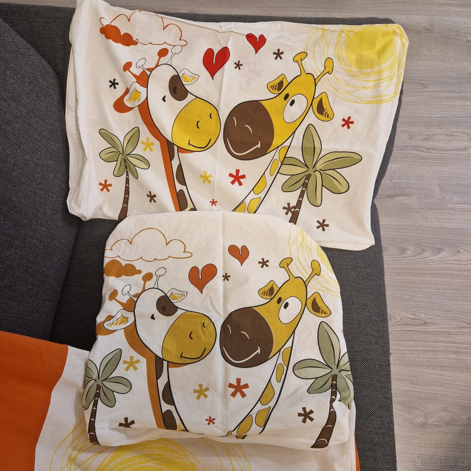 Dětské povlečení žirafa 130x90cm - 2