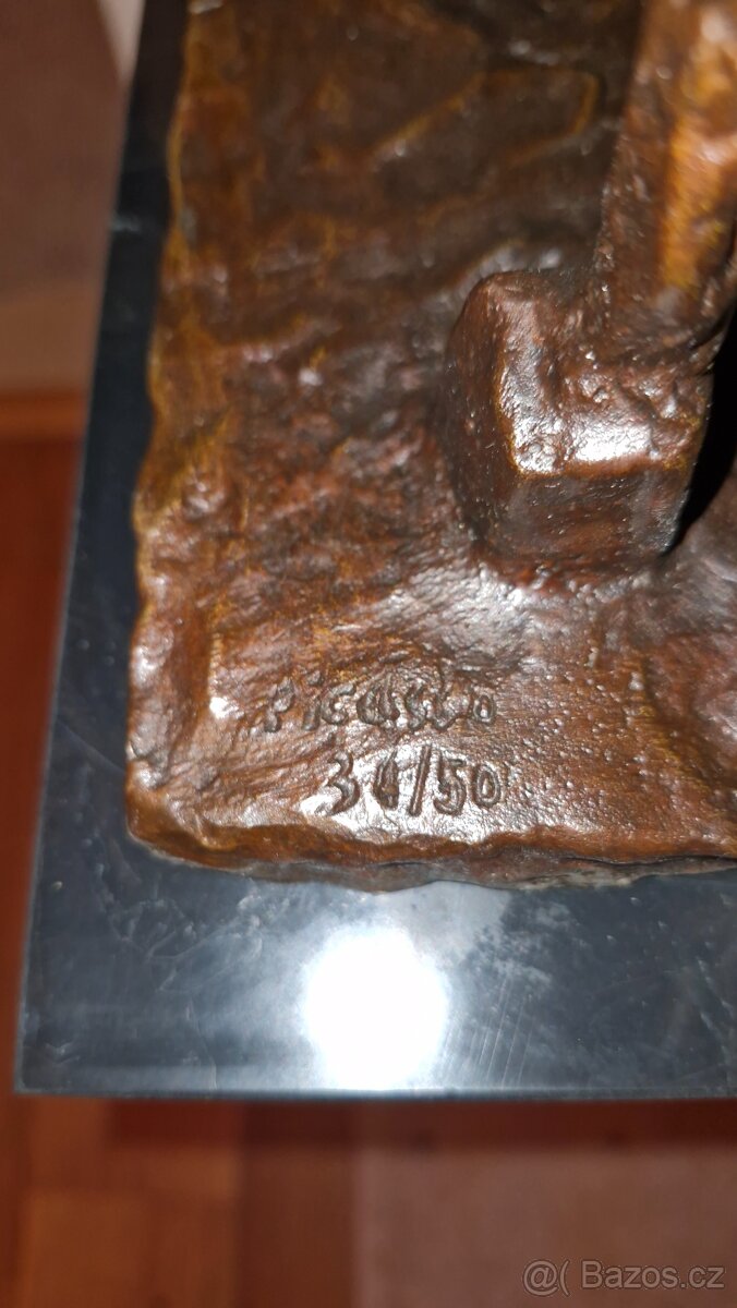 Pablo Picasso - Koza - bronz - 2