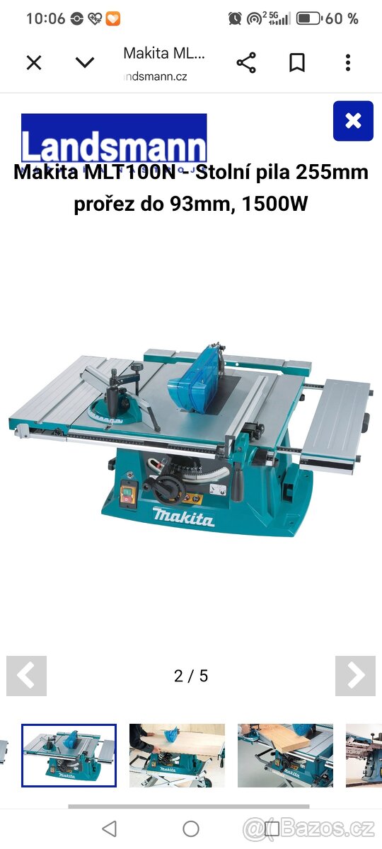 Stolní pila Makita - 2