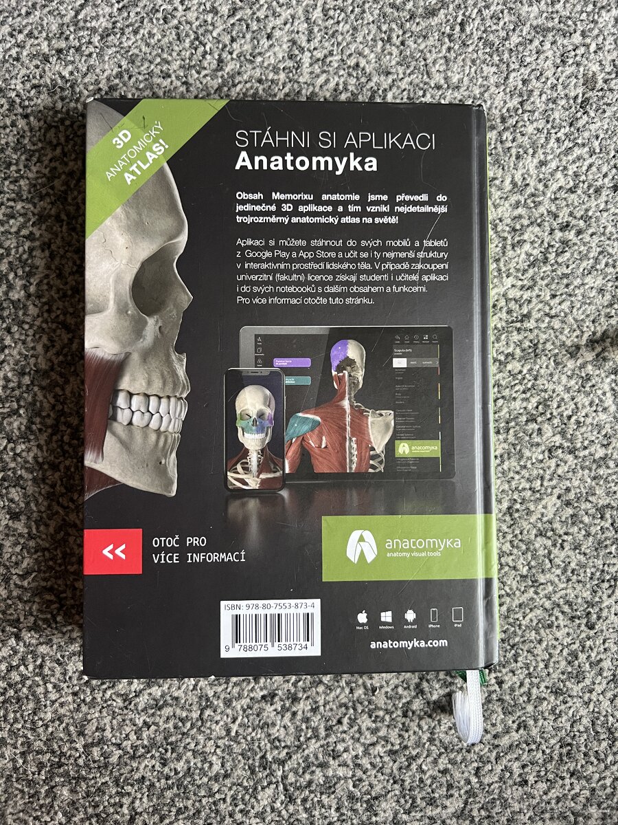 Memorix anatomie, 5. vydání - 2