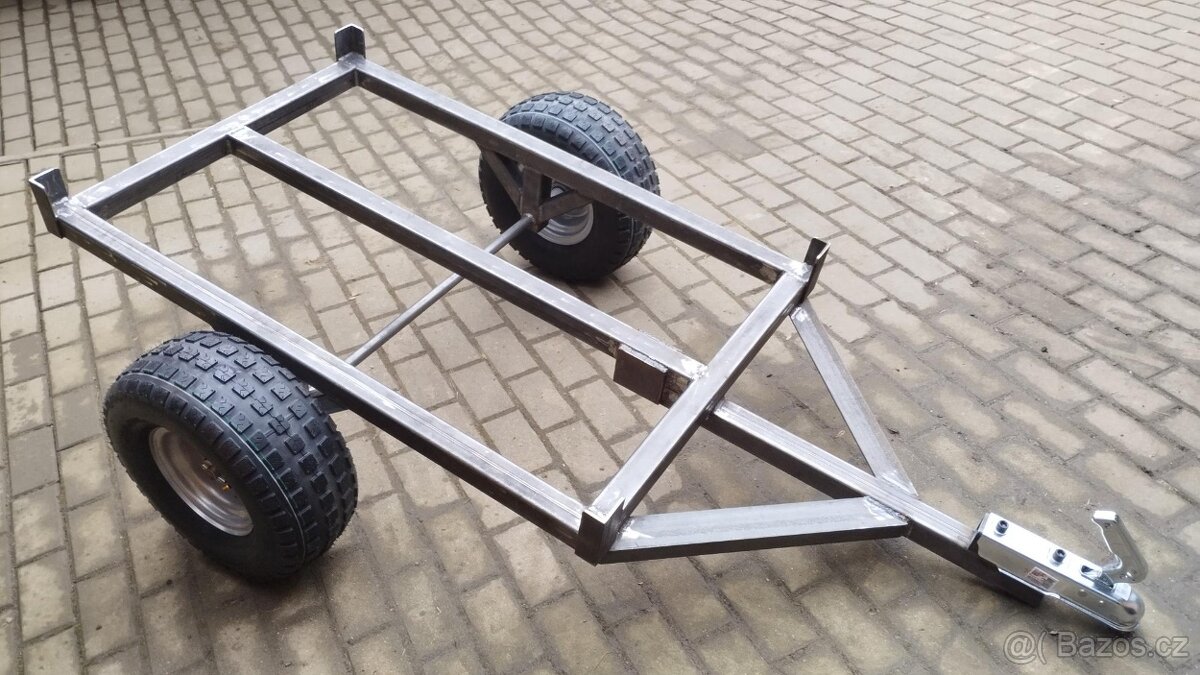 Vozík za detskou čtyřkolku, traktor, zahradní traktor - 2