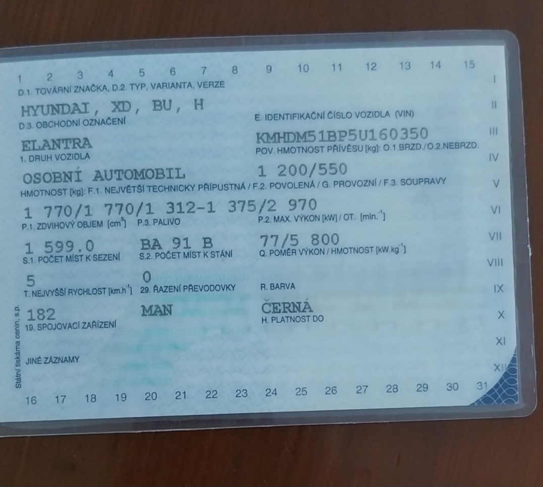 Prodám Hyundai elantra XD 2005 - 2