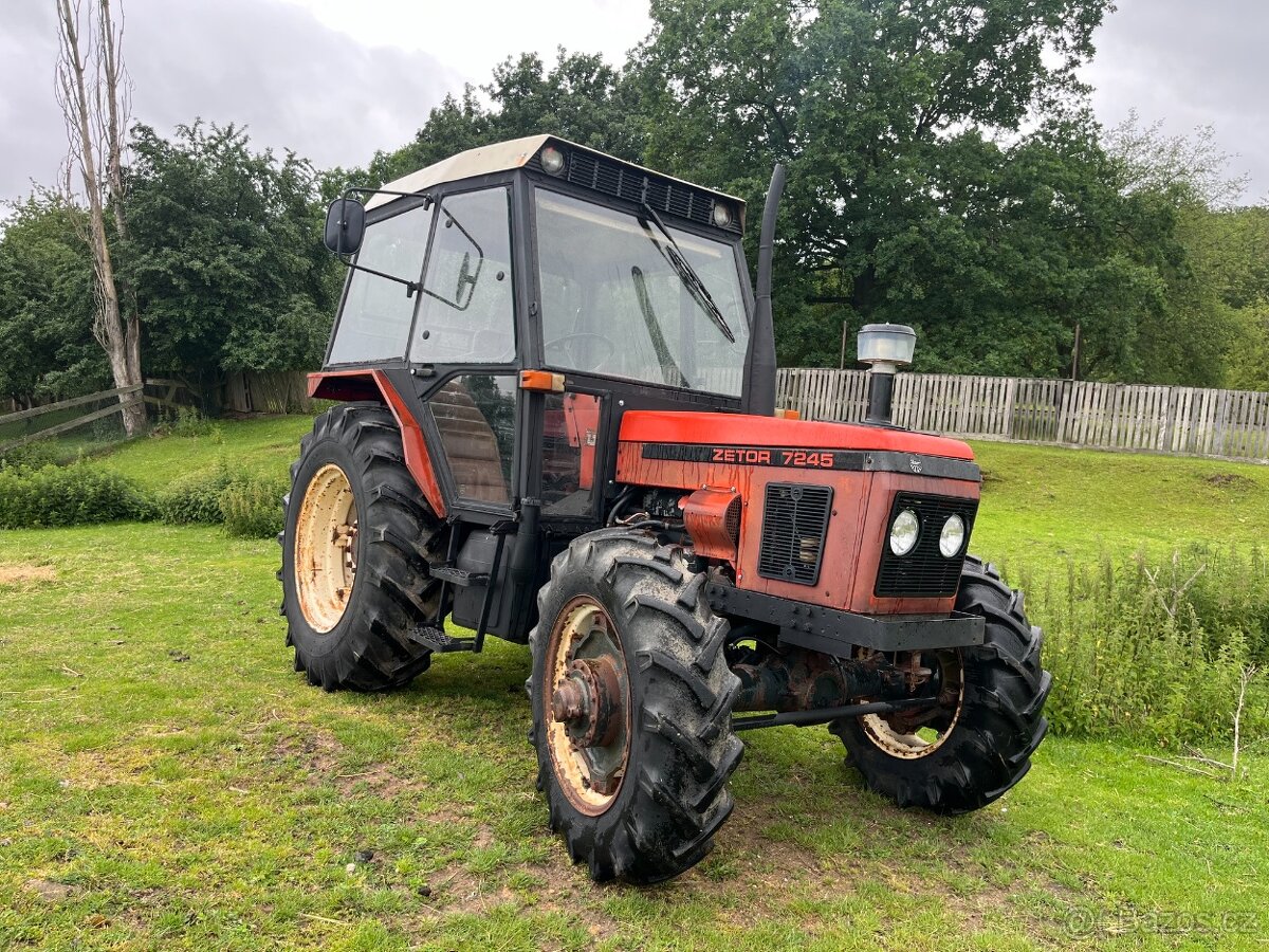 Prodám Zetor 7245 s SPZ - 2