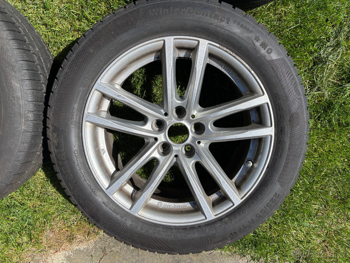 Prodám 17" ALU kola se zimními pneumatikami - 2