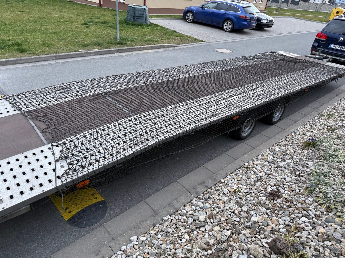 Ochranná síť k upevnění nákladu 3x7metru - 2