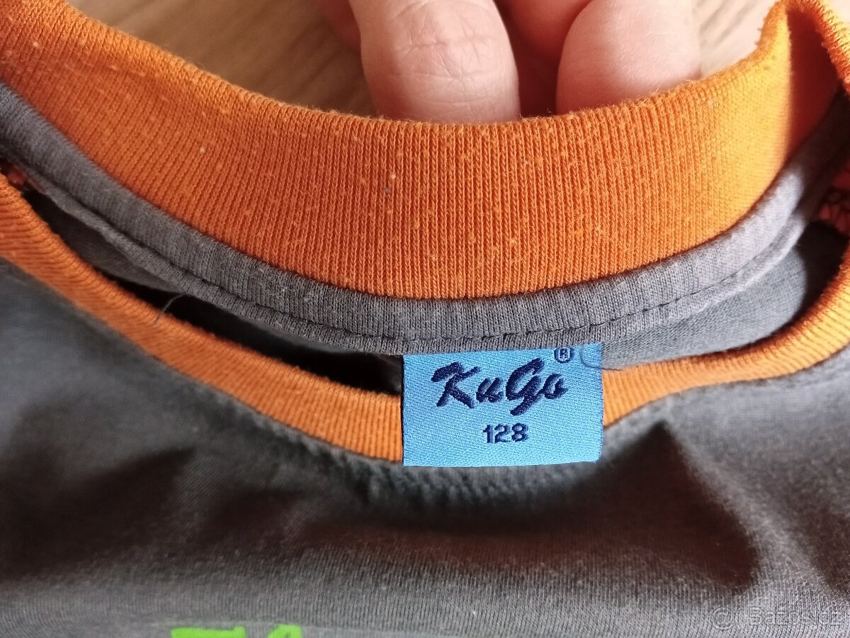 Chlapecké triko KuGo vel.128 - 2