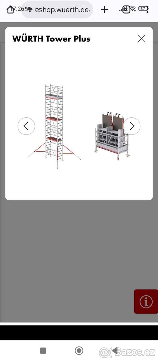ZNAČKOVÉ POJÍZDNÉ LEŠENI WURTH - 2