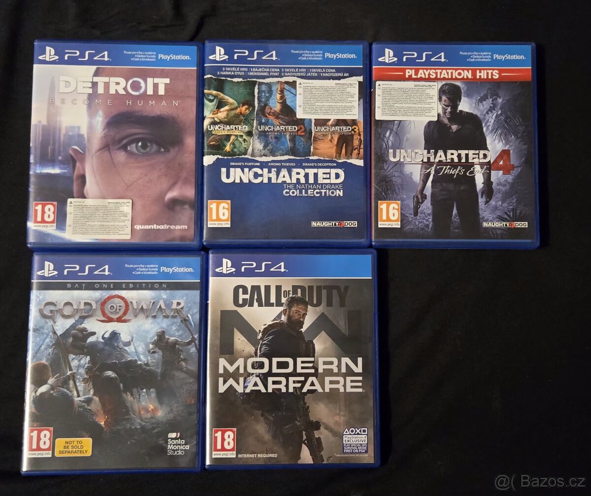 PlayStation 4 Pro 1TB – Limitovaná edice God of War + hry - 2