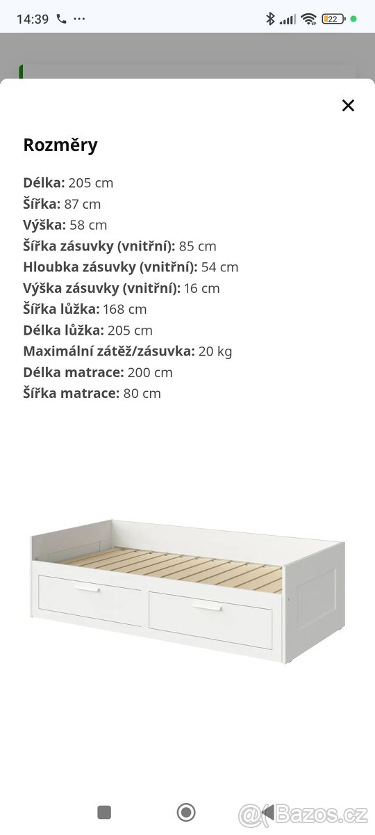 Zásuvky, šuplíky pod postel - 2