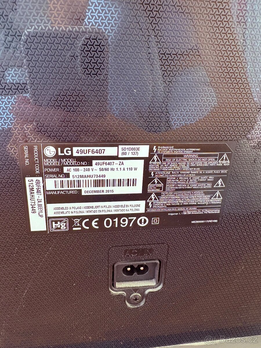 Televize LG 49'' - 2