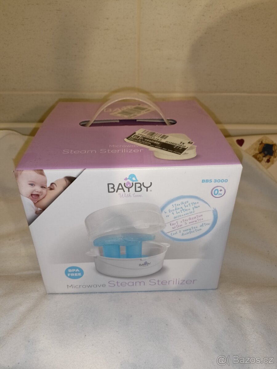 Odsávačka, lahvičky, a sterilizačka - 2