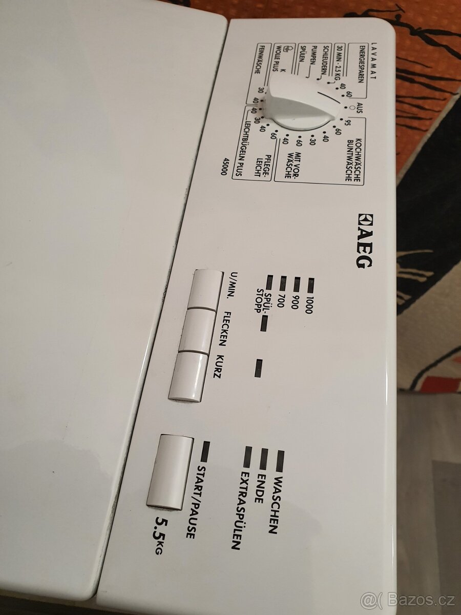 úzká moderní pračka AEG-Electrolux A+, 6kg - 2