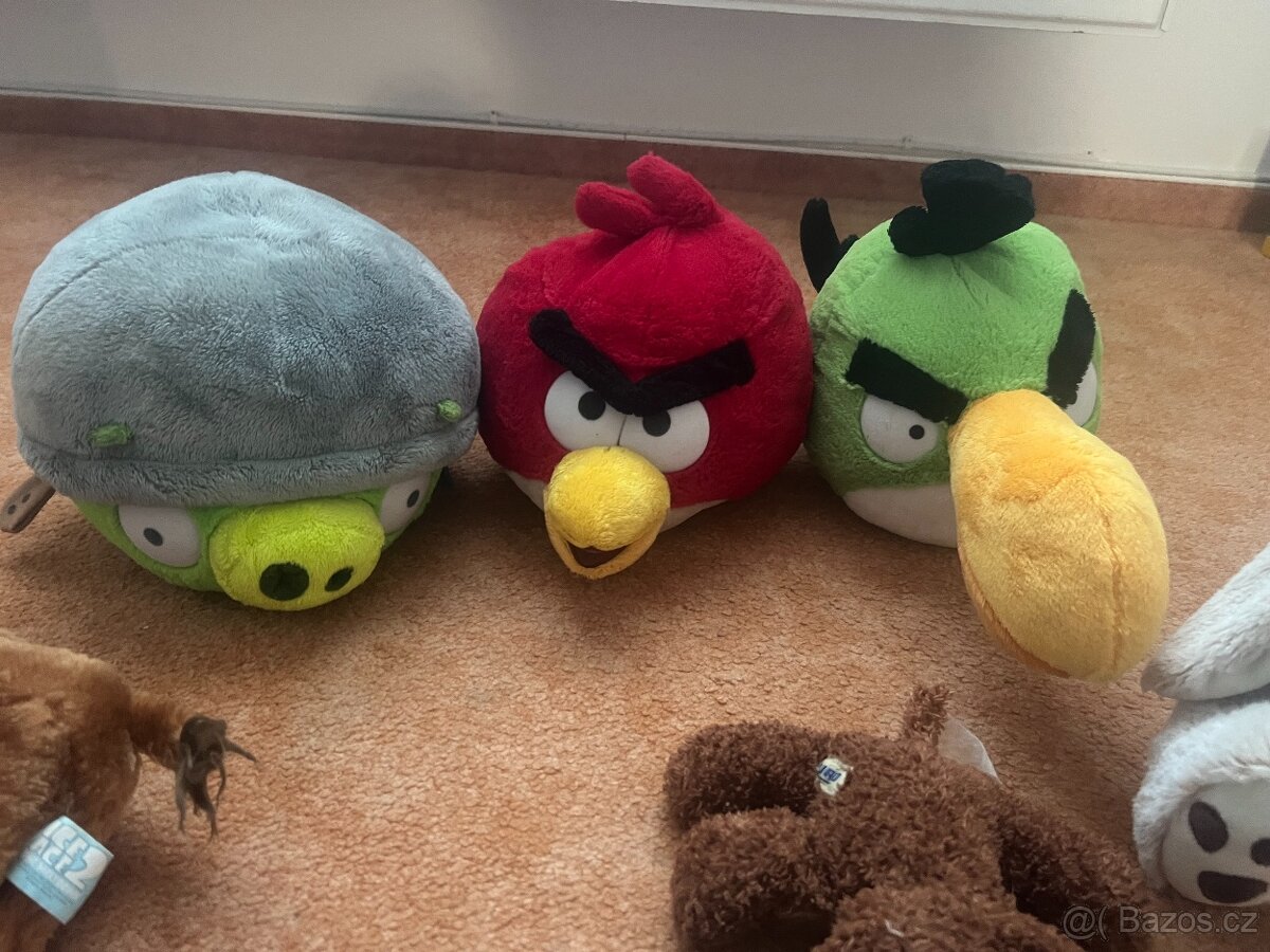 Plyšáci, lze i jednotlivě, jako celek sleva - 2