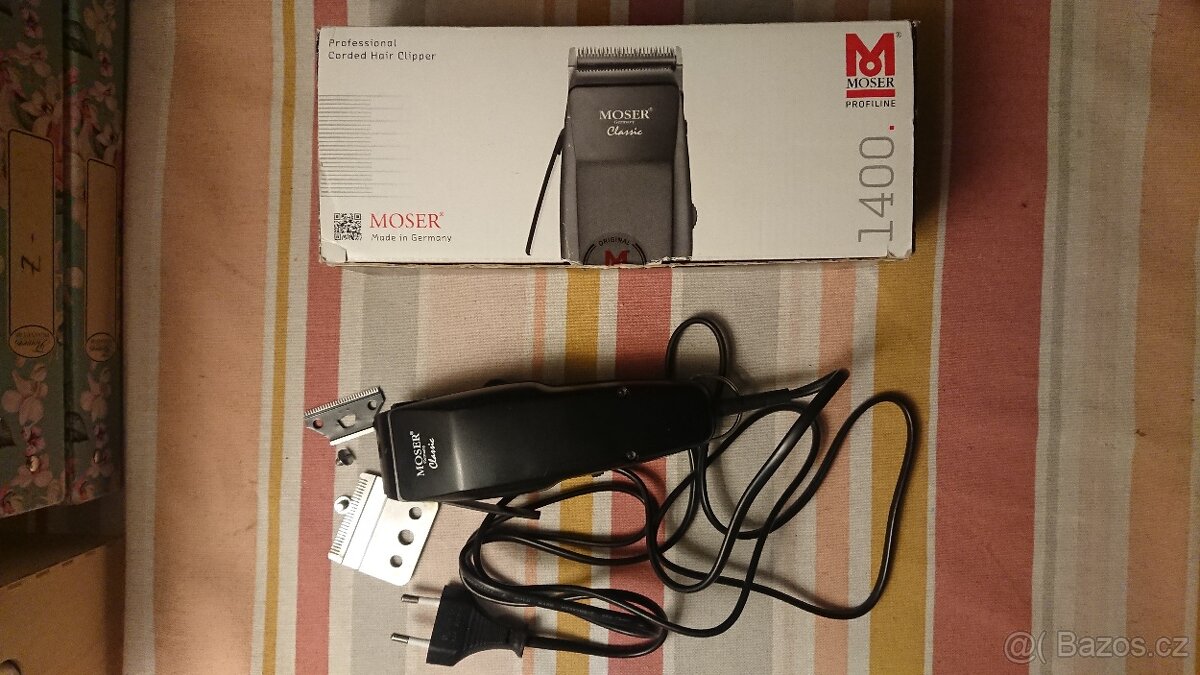 Moser 1400 Classic na náhradní díly - 2