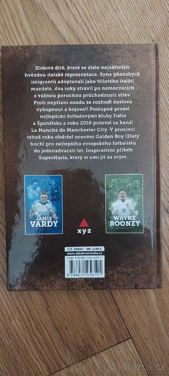 Kniha Mario Balotelli-zlobivé dítě - 2