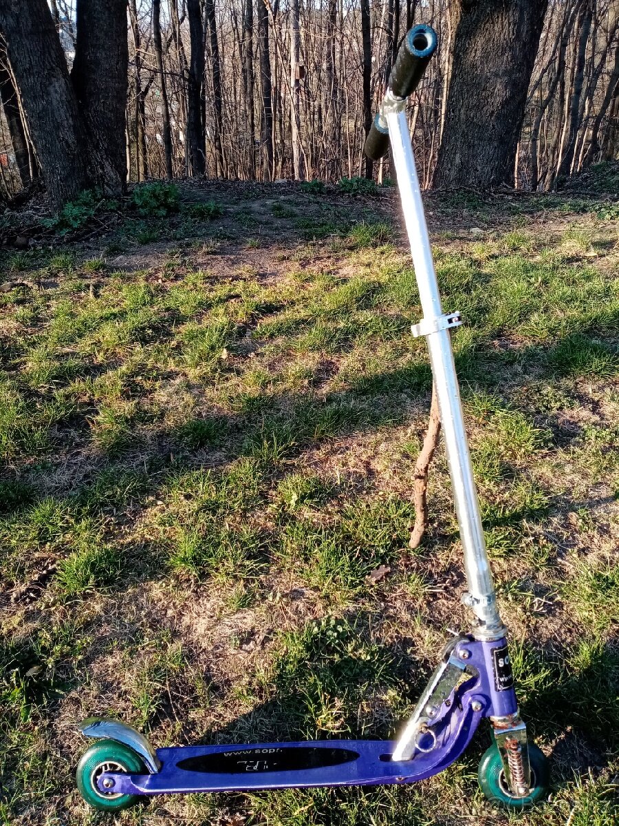 Skládací malá alu koloběžka - 2