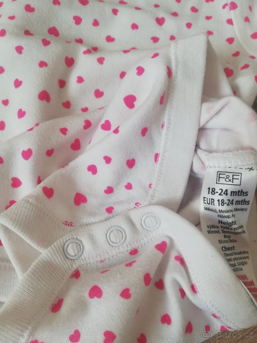 4x Body s krátkým rukávem - 18-24 měsíců - 2