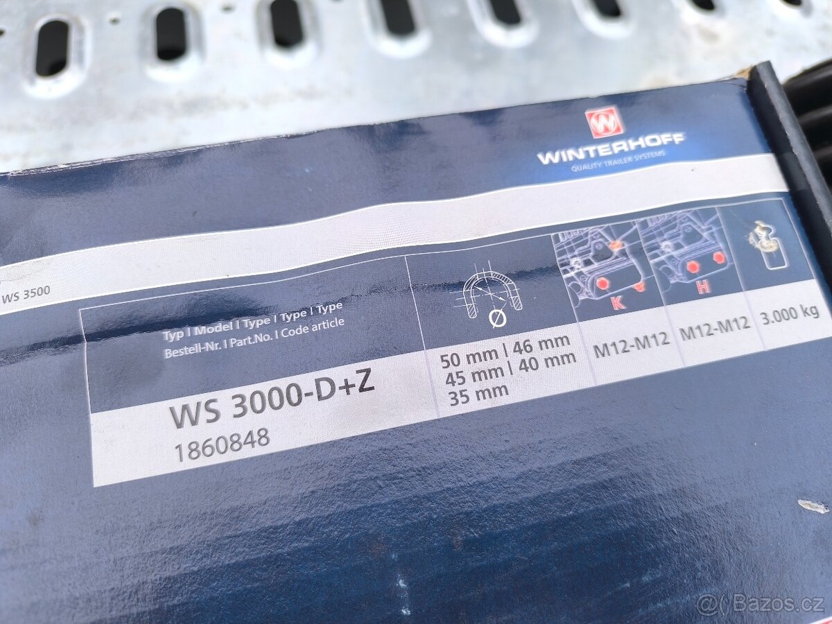 Stabilizátor Winterhoff WS 3000 D + Z, vrt. KH12/12/12 mm - 2