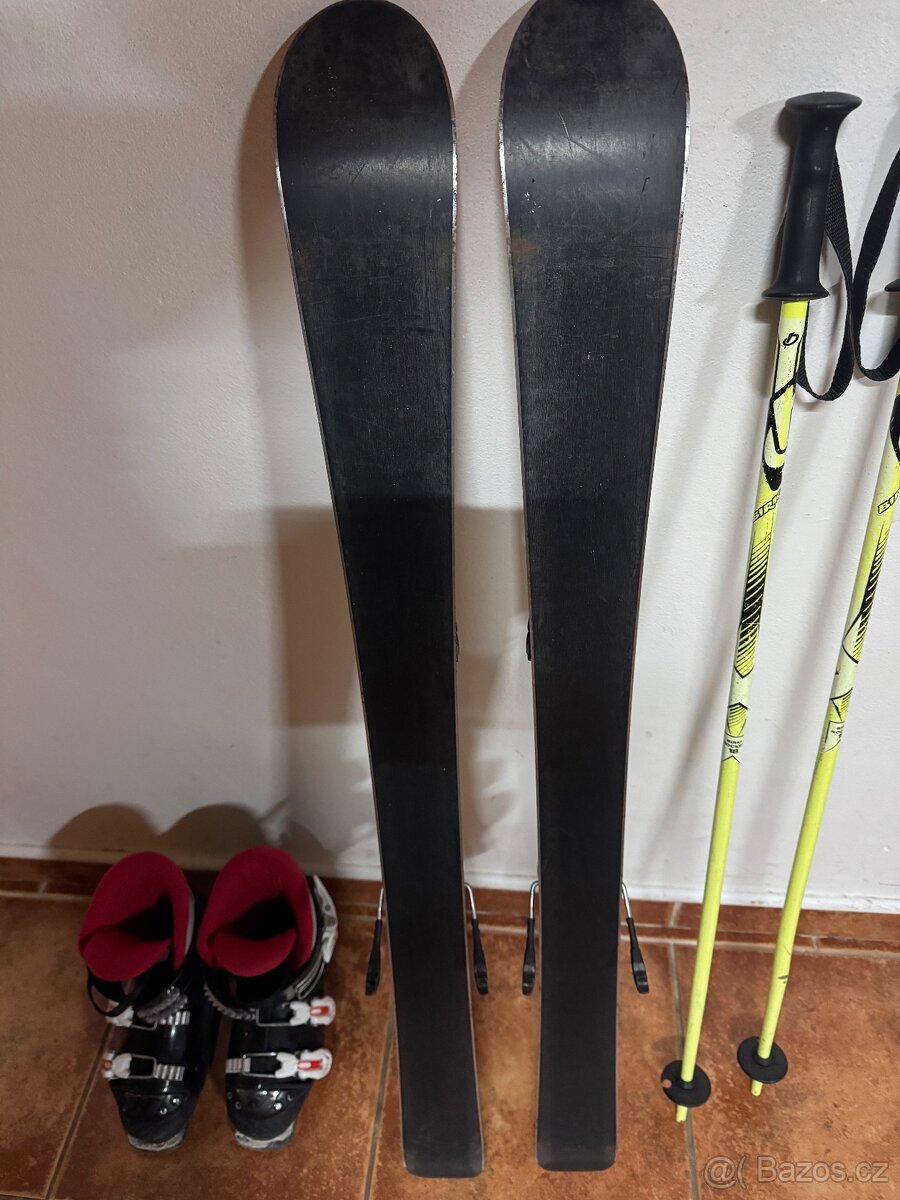 Prodám dětské lyže + boty + hulky - 2